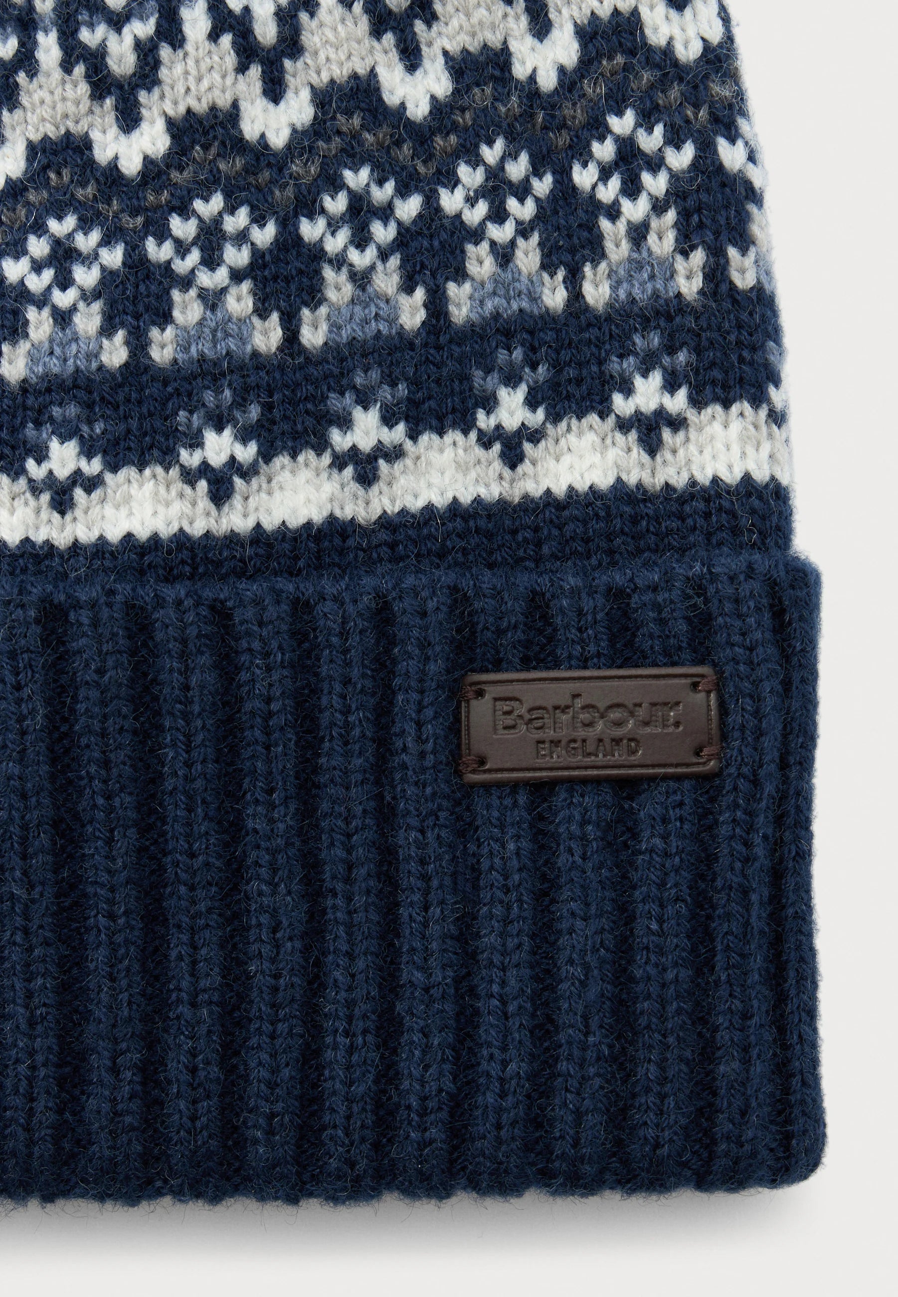 Barbour / barbour marlow fairisle pom beanie hat