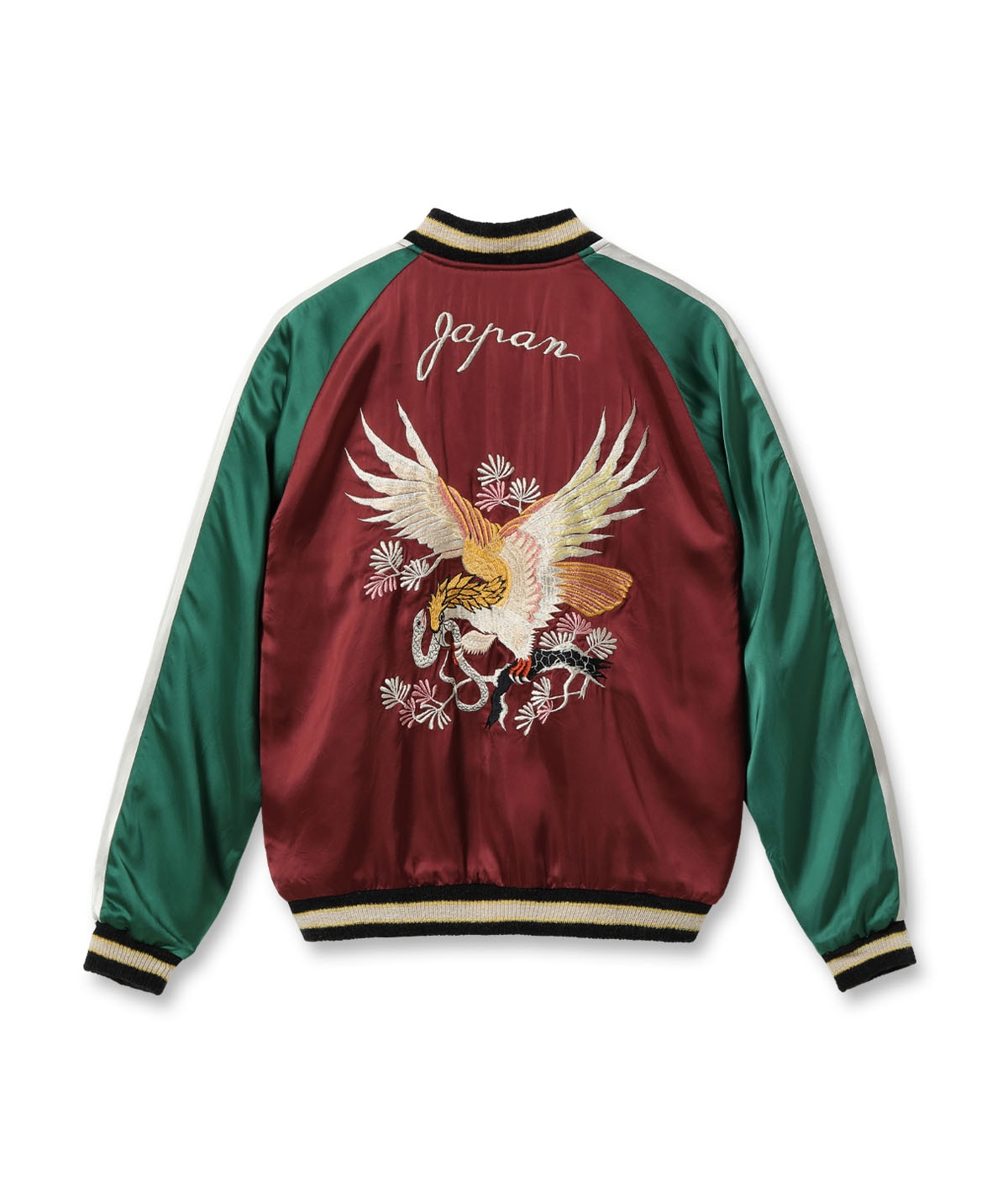 TAILOR TOYO / Lot No. TT15713-119 / Early 1950s Style Acetate Souvenir Jacket “KOSHO & CO.” Special Edition “PIT VIPER” × “EAGLE & SNAKE”