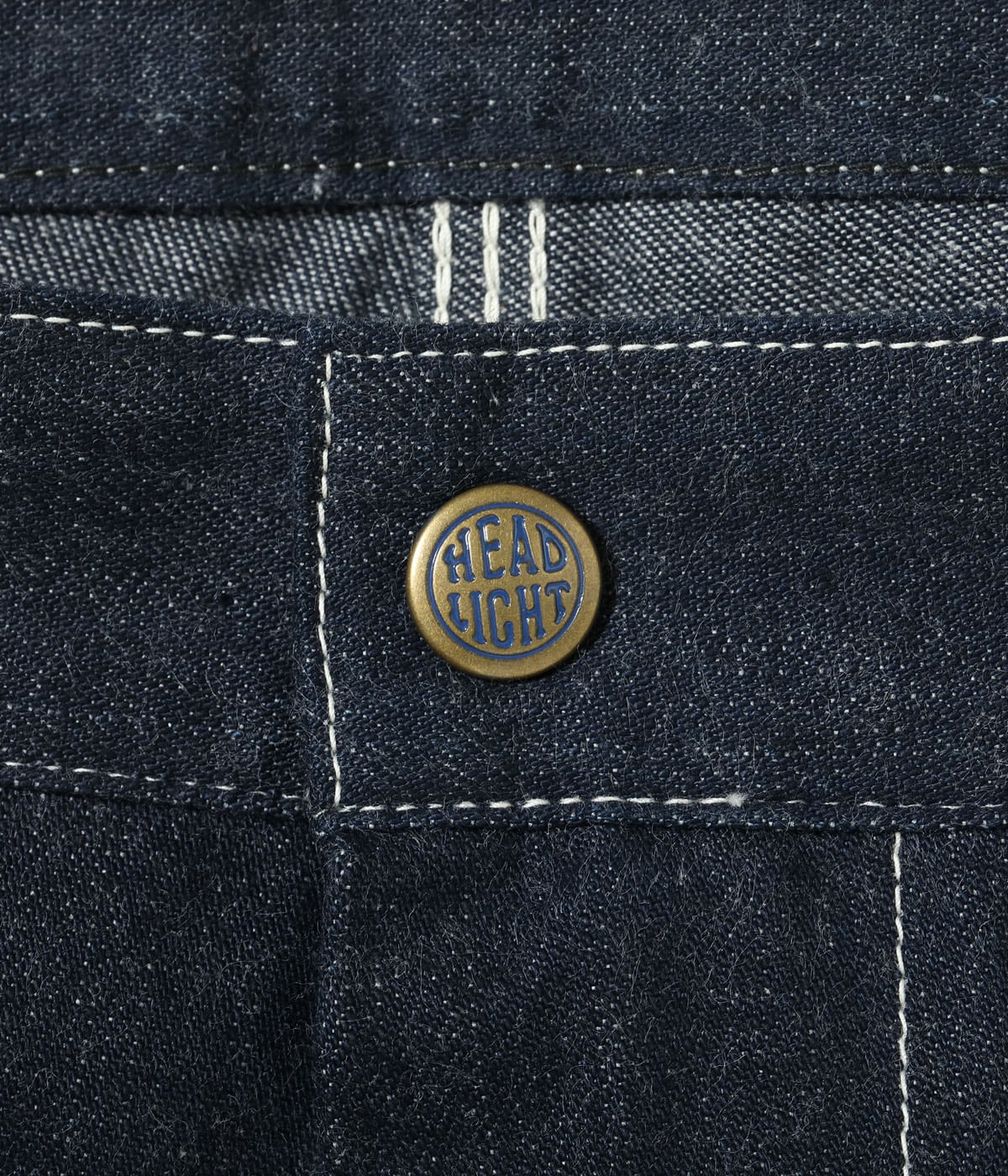 SUGAR CANE / Lot No. HD42555 / HEADLIGHT 11oz. BLUE DENIM ZIP FLY DUNGAREES