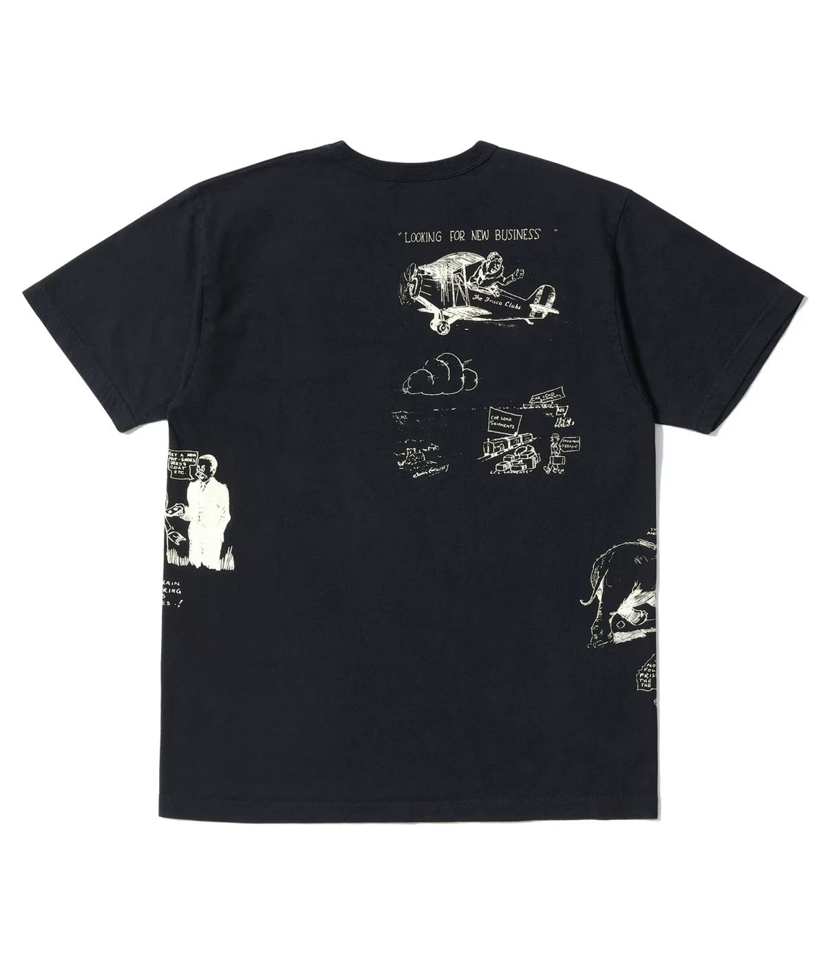 SUGAR CANE / Lot No. SC79584 / 1920's CARTOON T-SHIRT “AMONG OURSELVES”