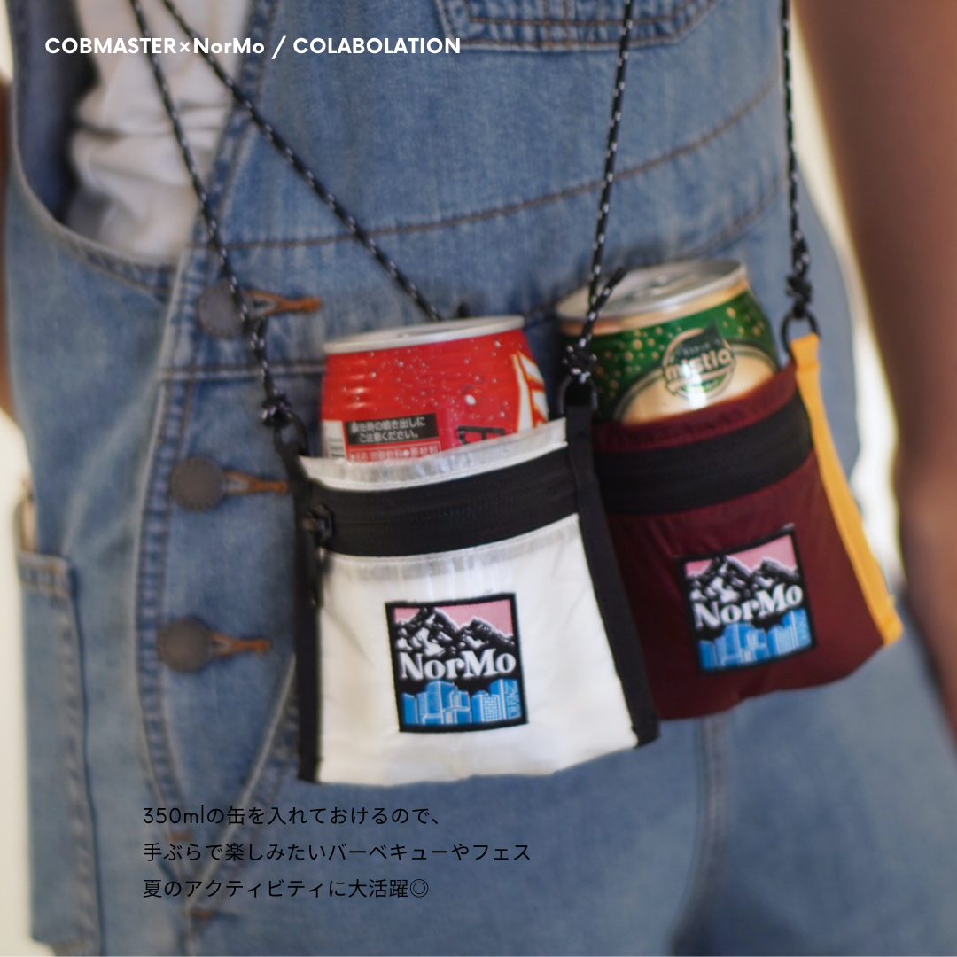 COBMASTER × NorMo/別注クージーサコッシュ