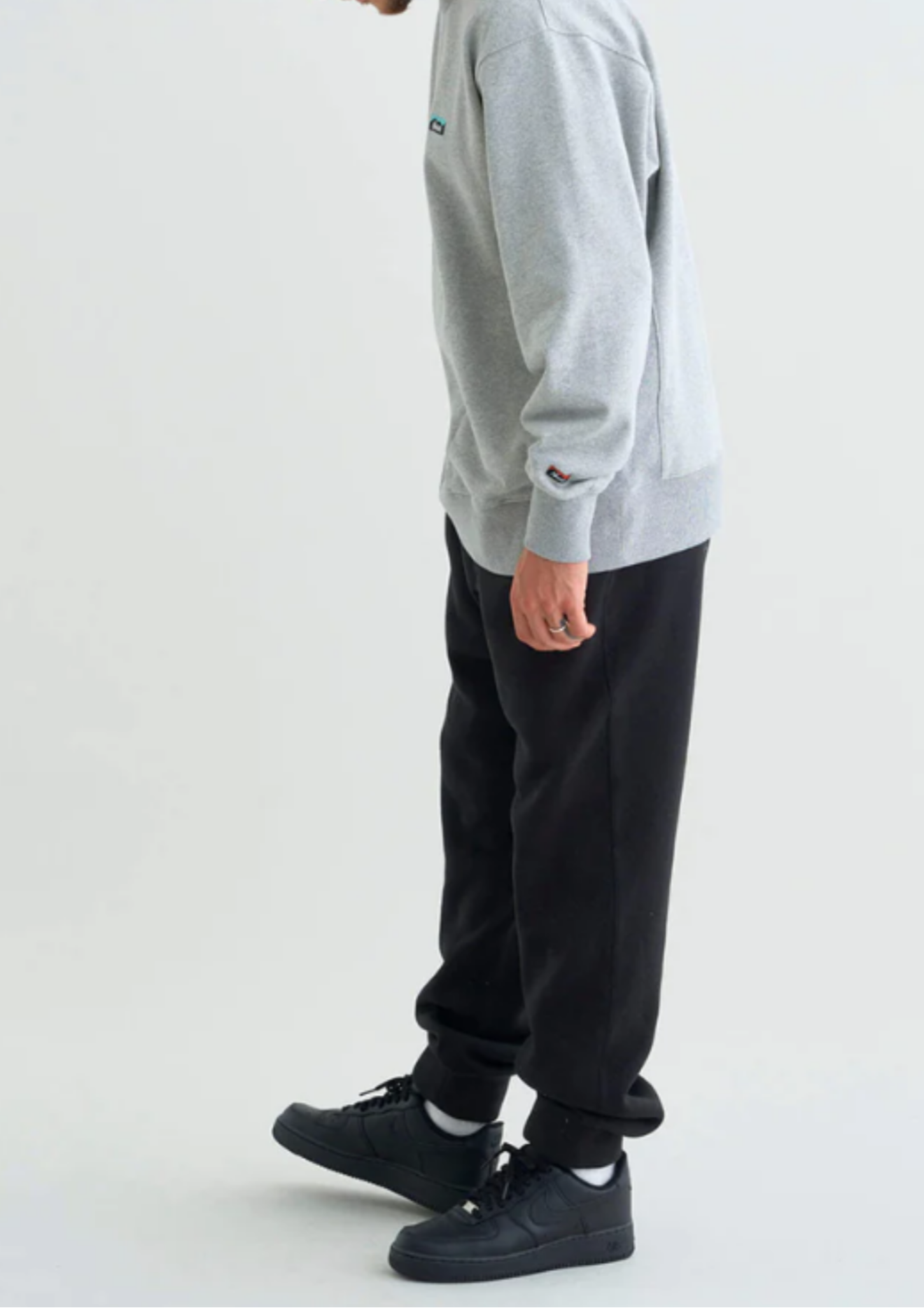 NANGA / ECO HYBRID MINI BOX LOGO EMBROIDERY SWEATSHIRT