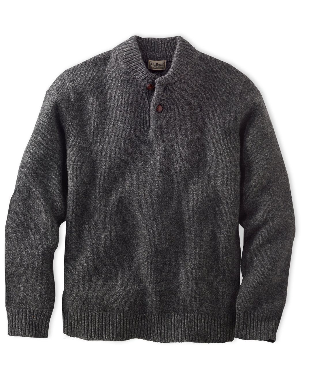 L.L.Bean / Men's L.L.Bean Classic Ragg Wool Sweater, Henley