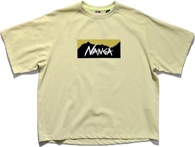 NANGA / ECO HYBRID BOX LOGO LOOSE FIT TEE