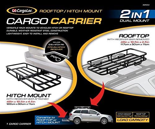 CARGOLOC / 2in1 カーゴキャリア&ルーフバスケット
