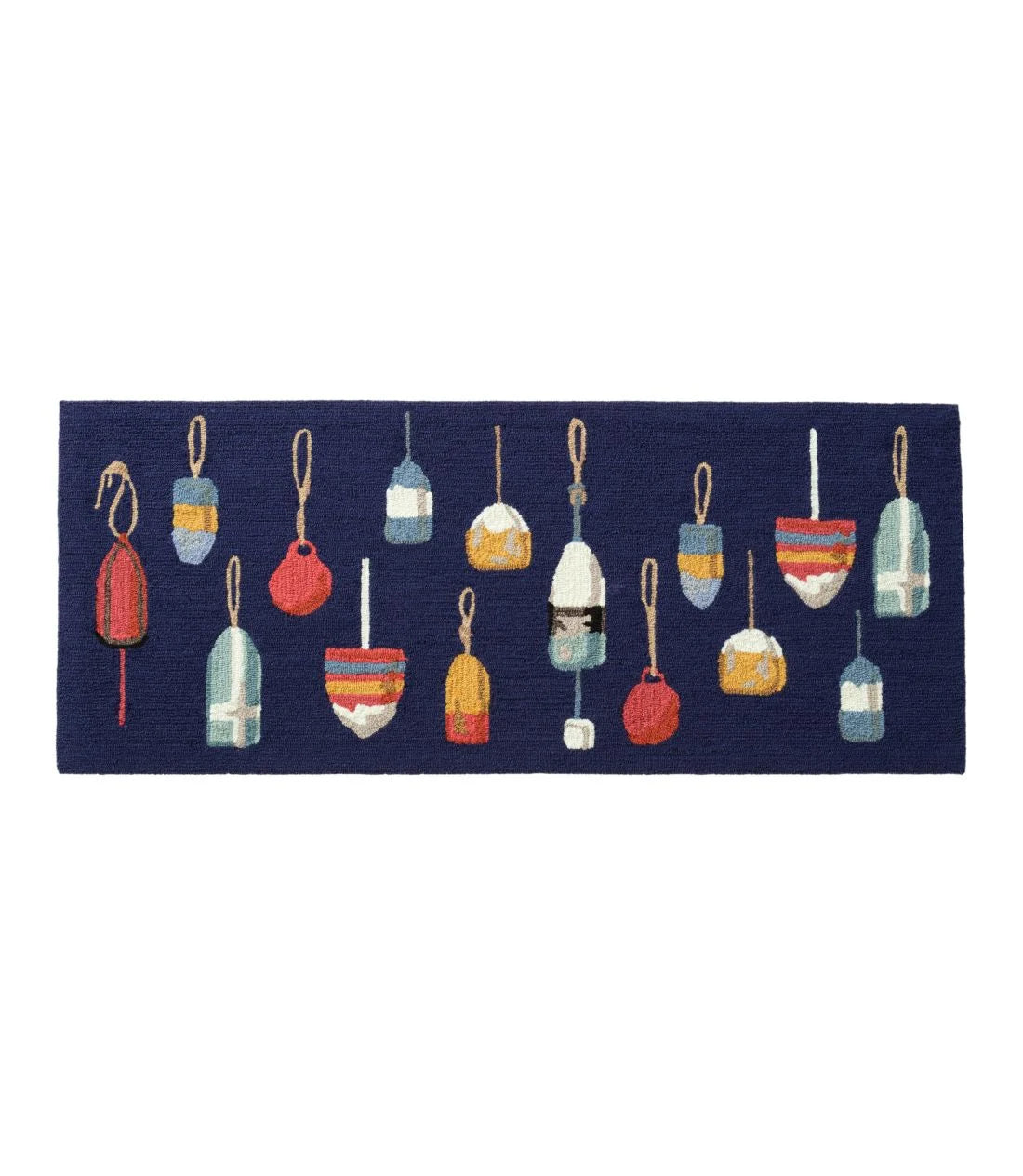 L.L.Bean / Indoor/Outdoor Vacationland Rug Buoys