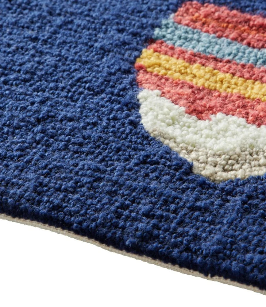 L.L.Bean / Indoor/Outdoor Vacationland Rug Buoys