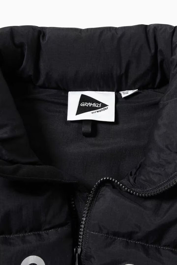 and wander / GRAMICCI × and wander down vest