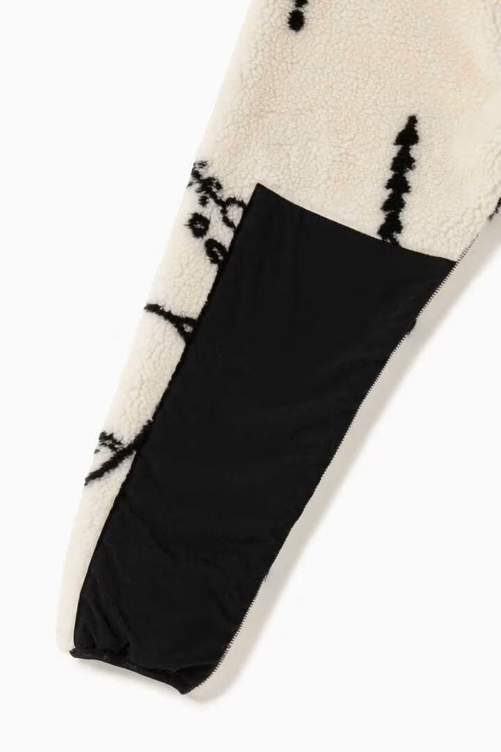 and wander / Daijiro OHARA map key boa jacket