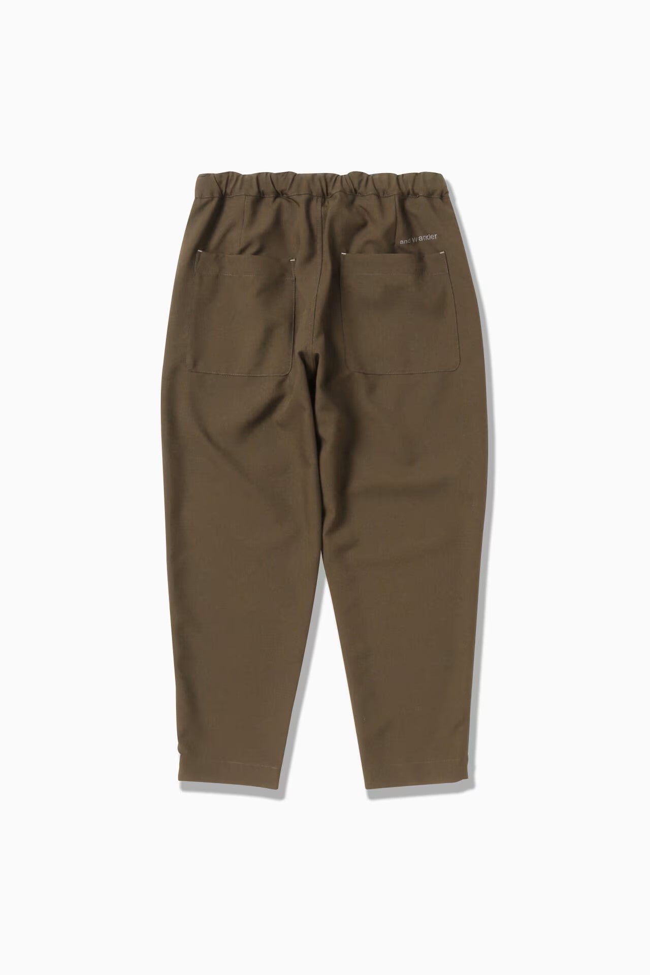 and wander / PE melange twill pants