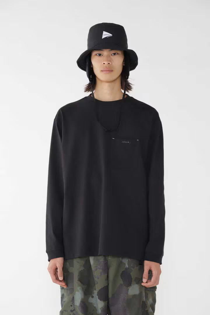 and wander / GRAMICCI × and wander backprint LS tee