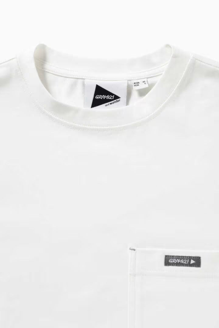 and wander / GRAMICCI × and wander backprint LS tee
