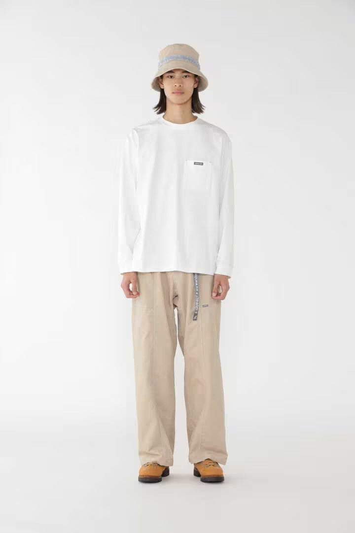 and wander / GRAMICCI × and wander backprint LS tee