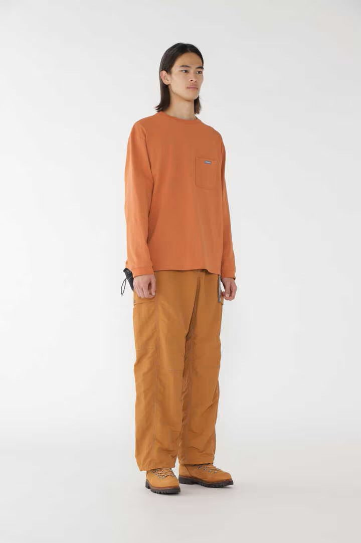 and wander / GRAMICCI × and wander backprint LS tee