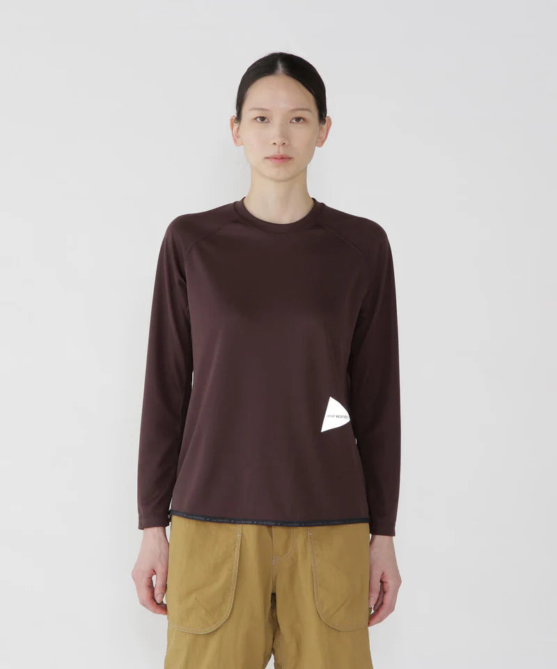 and wander / dry jersey raglan LS T