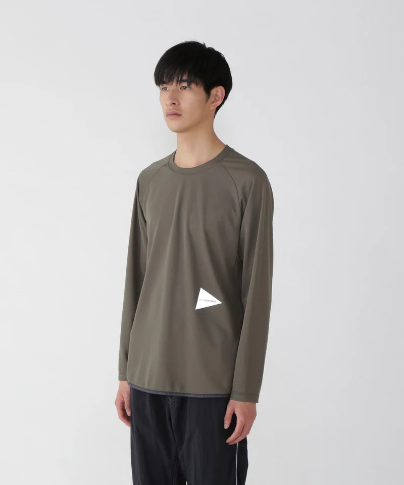and wander / dry jersey raglan LS T