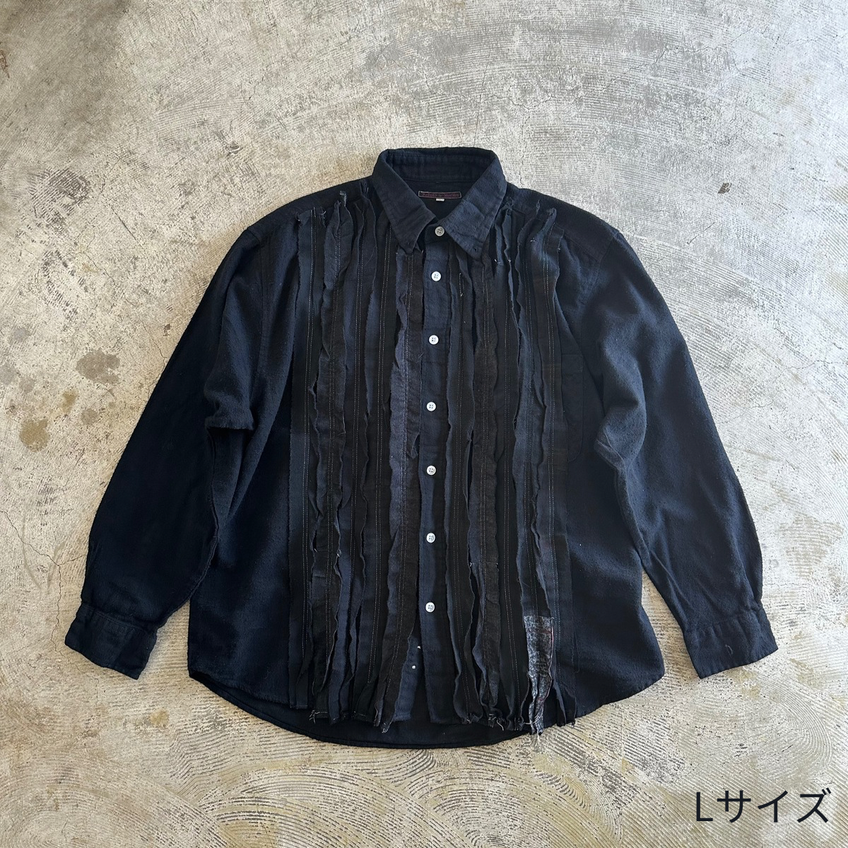 Needles / Flannel Shirt -> Ribbon Shirt / Over Dye