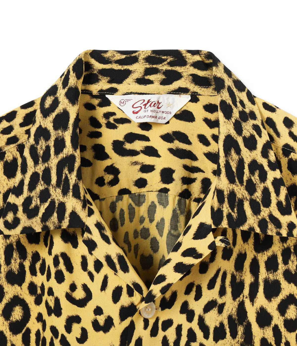 STAR OF HOLLYWOOD / Lot No. SH39490 / HIGH DENSITY RAYON OPEN SHIRT “LEOPARD”