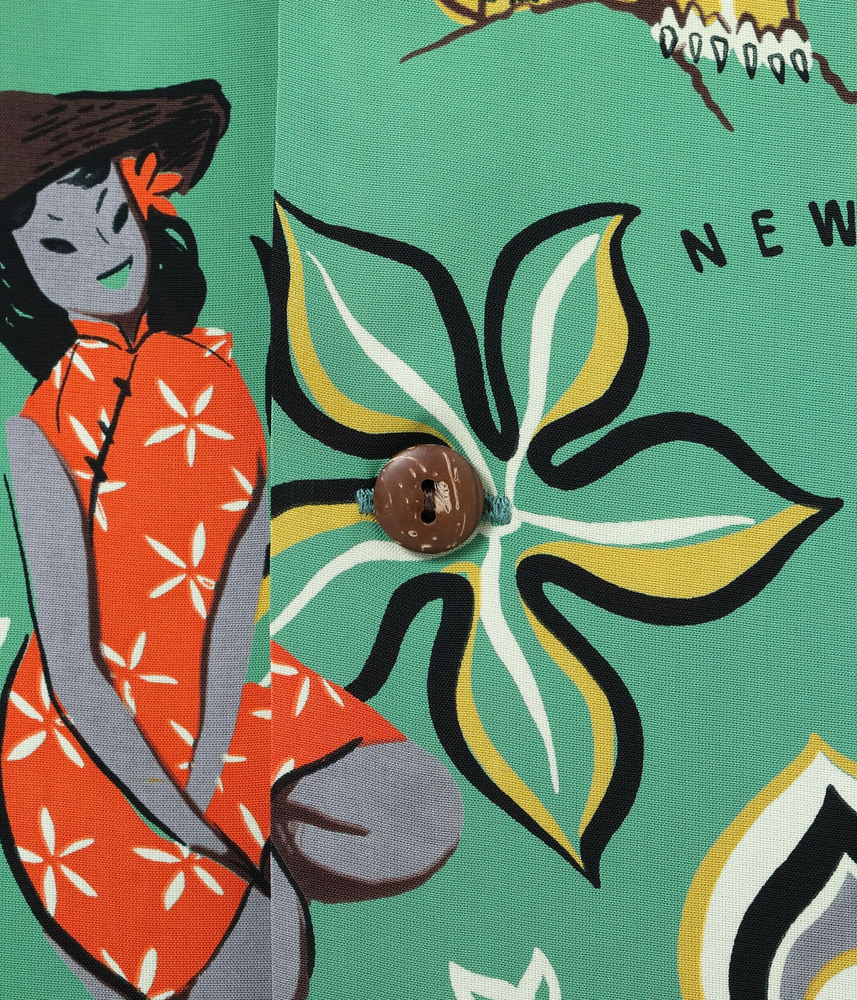 SUN SURF / KEONI OF HAWAII "SOUTH PACIFIC SEA" by TROPICANA JOE