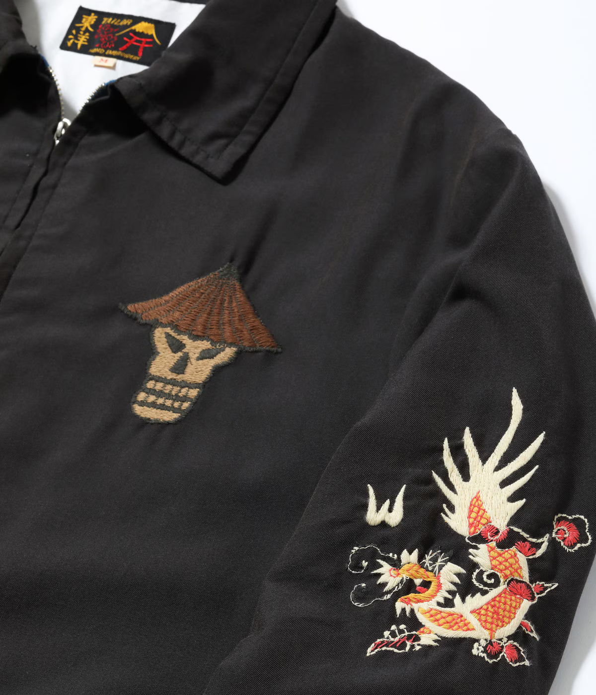 TAILOR TOYO / Lot No. TT15797-119 / Late 1960s Style Cotton Rayon Vietnam Jacket “SKULL” (AGING MODEL)