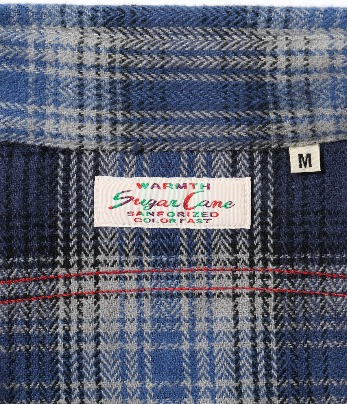SUGAR CANE / Lot No. SC29584 / FICTION ROMANCE HERRINGBONE TWILL CHECK WORK SHIRT