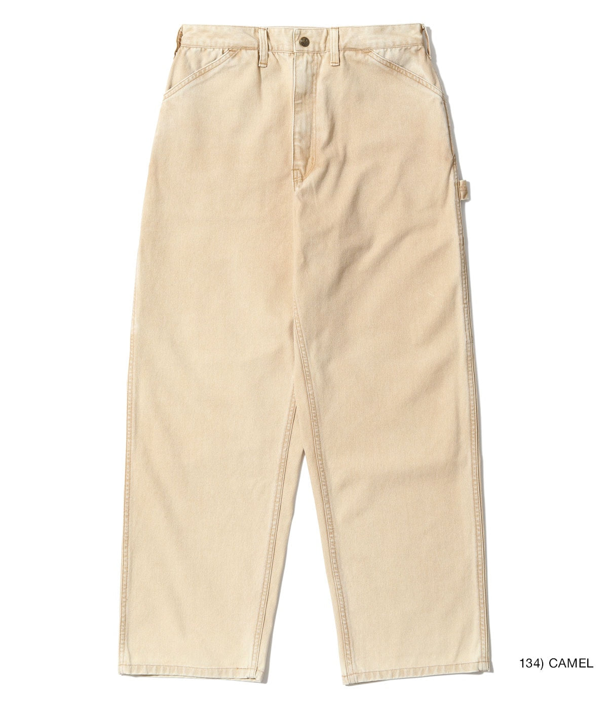 SUGAR CANE / TUF-NUT COTTON DUCK WORK PANTS AGING MODEL