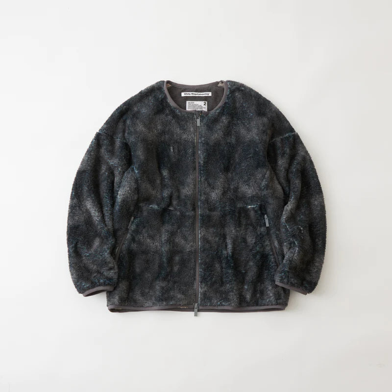 White Mountaineering / ABSTRUCT PATTERN FLEECE BLOUSON