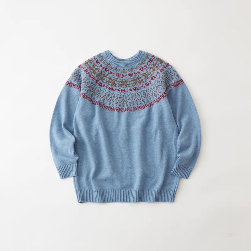 White Mountaineering / ROUND YORK FAIR ISLE SWEATER