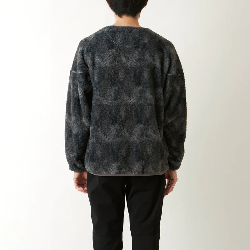 White Mountaineering / ABSTRUCT PATTERN FLEECE BLOUSON
