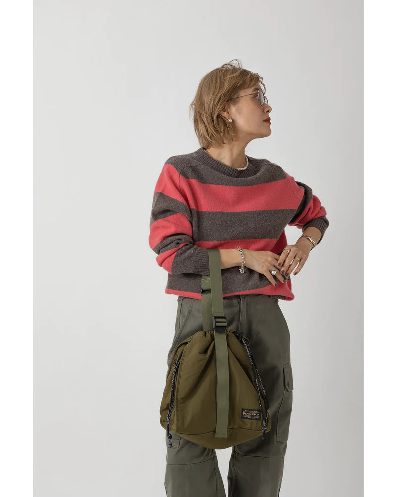 PENDLETON/ DRAW 2WAY BAG 【マリエ イナバ コラボバッグ】