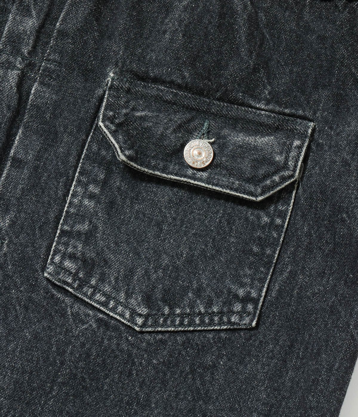 SUGAR CANE / Lot No. SC15650H / 14.25oz. BLACK DENIM JACKET 1953 AGED MODEL