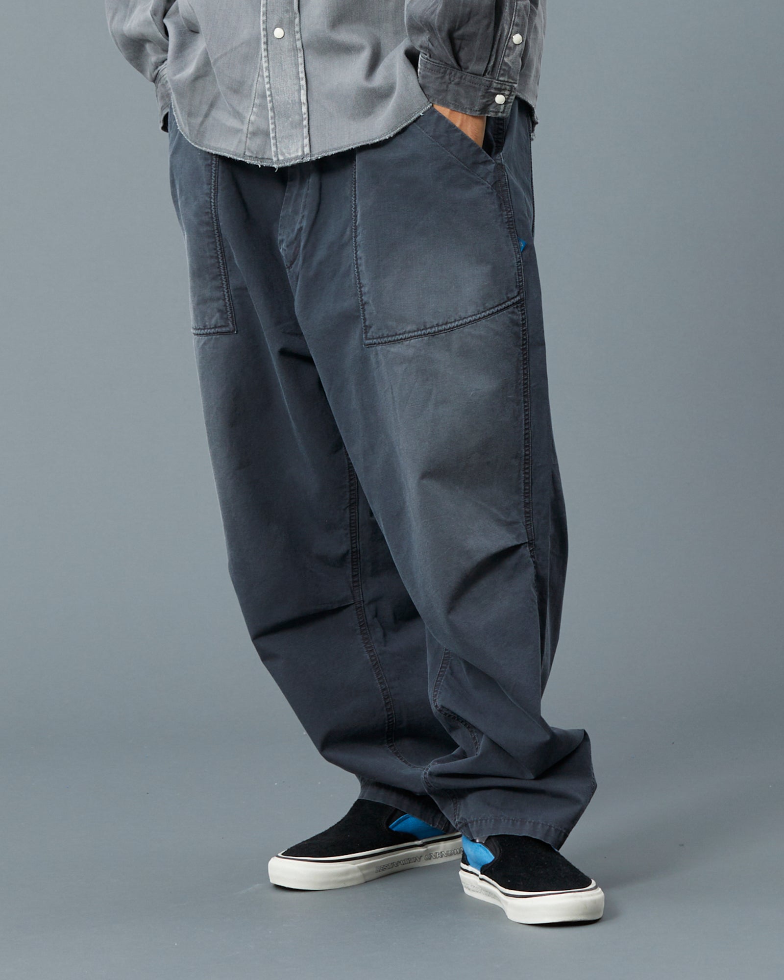 Liberaiders / GARMENTDYED RIPSTOP SARROUEL PANTS