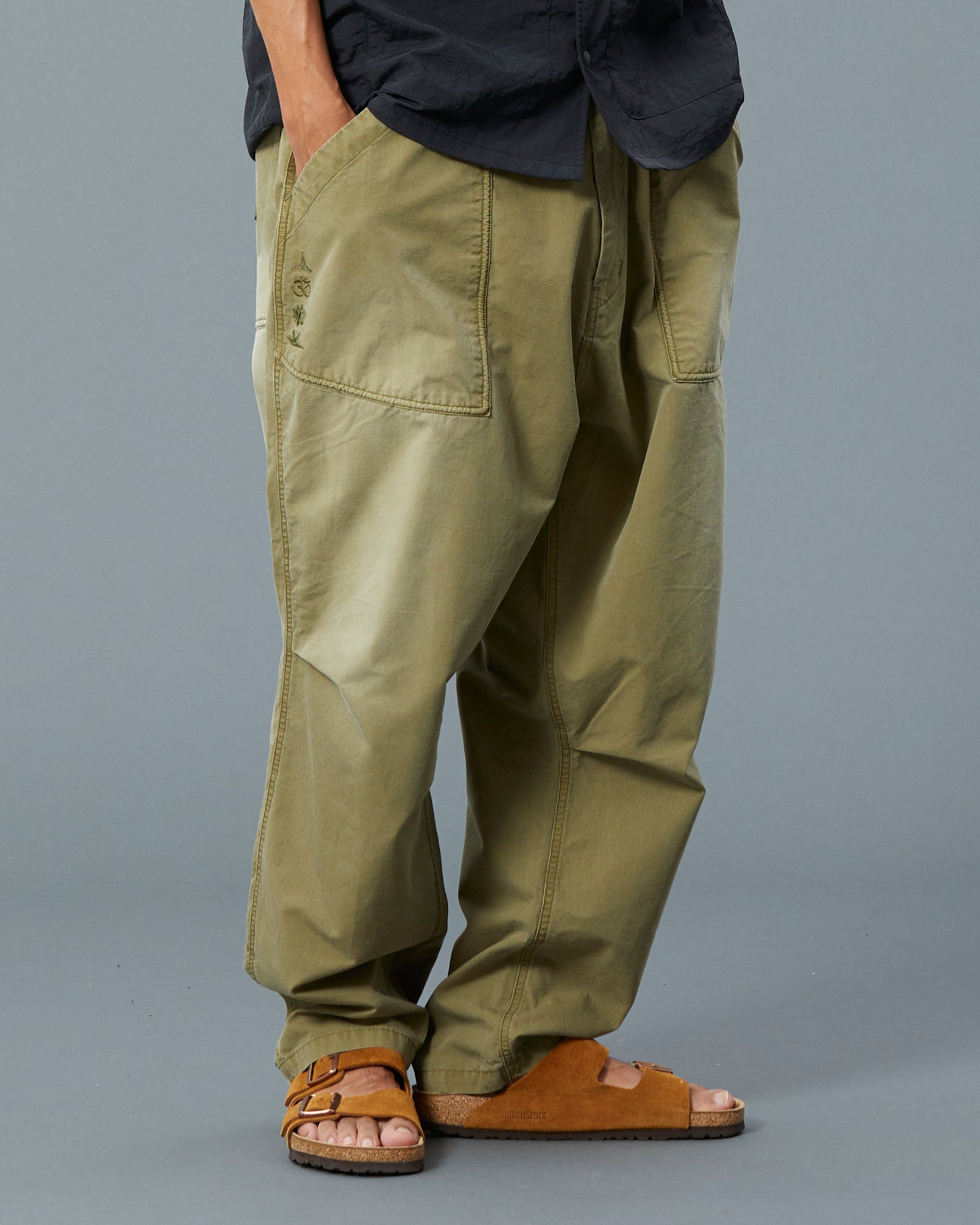 Liberaiders / GARMENTDYED RIPSTOP SARROUEL PANTS