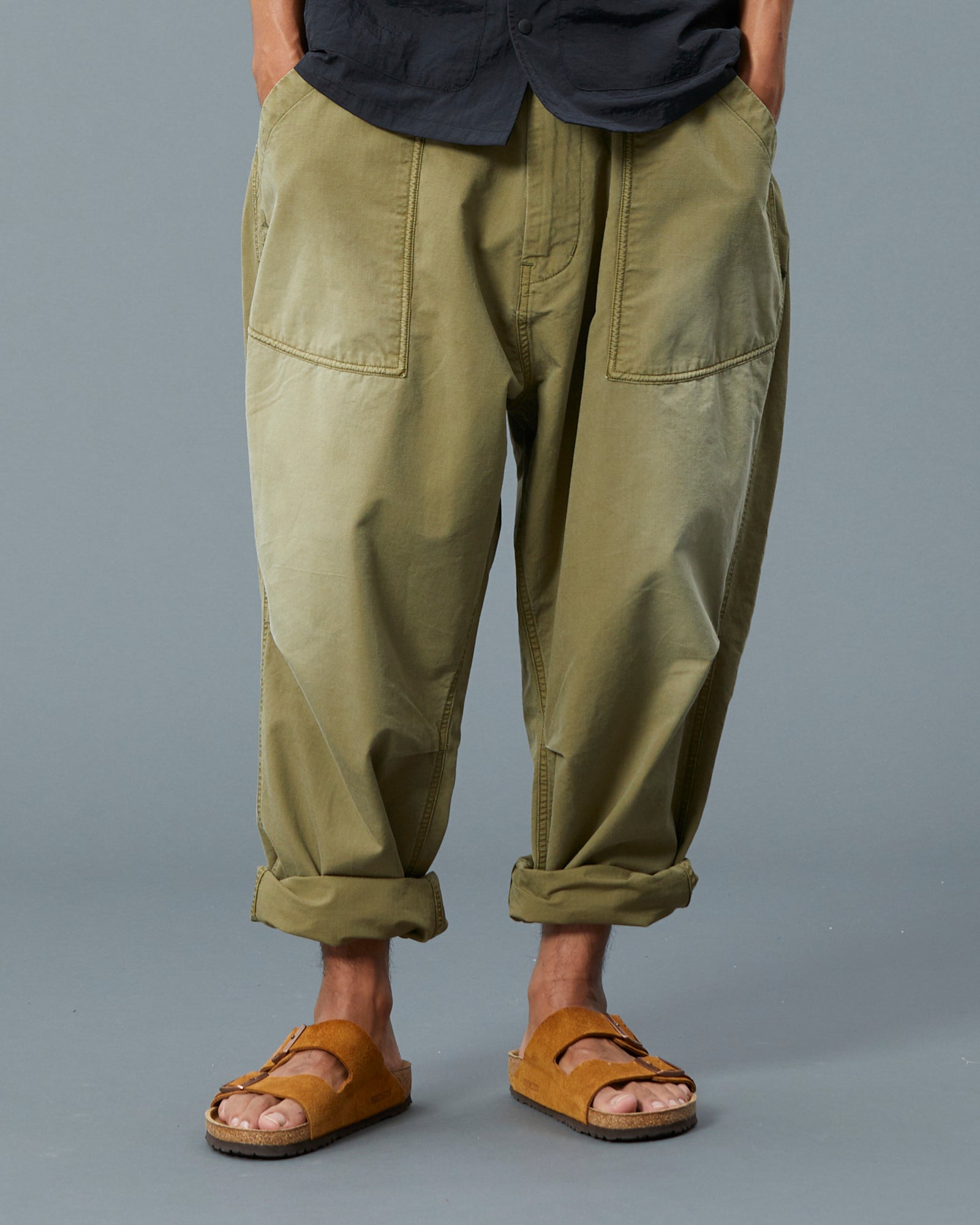 Liberaiders / GARMENTDYED RIPSTOP SARROUEL PANTS
