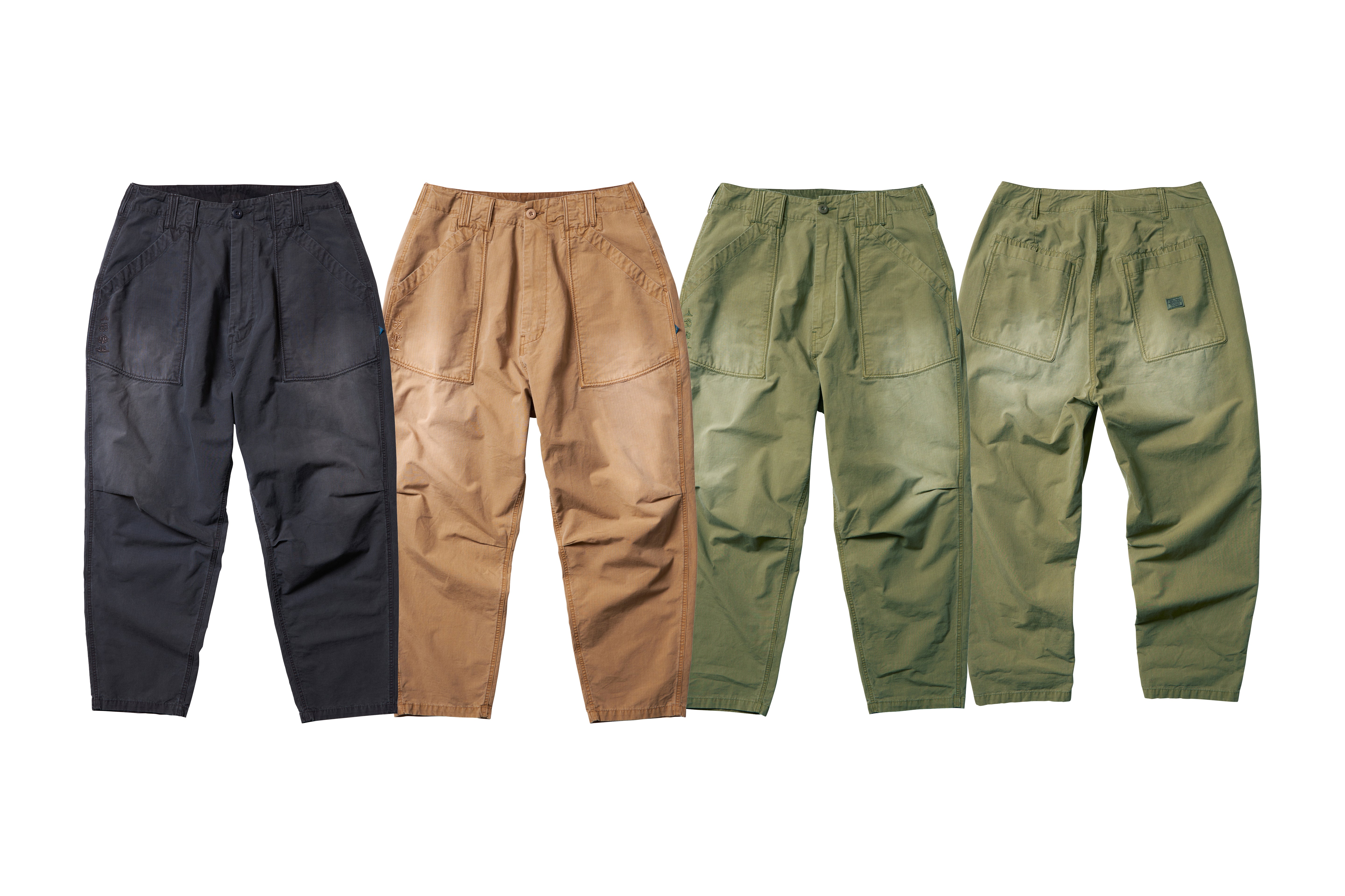 Liberaiders / GARMENTDYED RIPSTOP SARROUEL PANTS