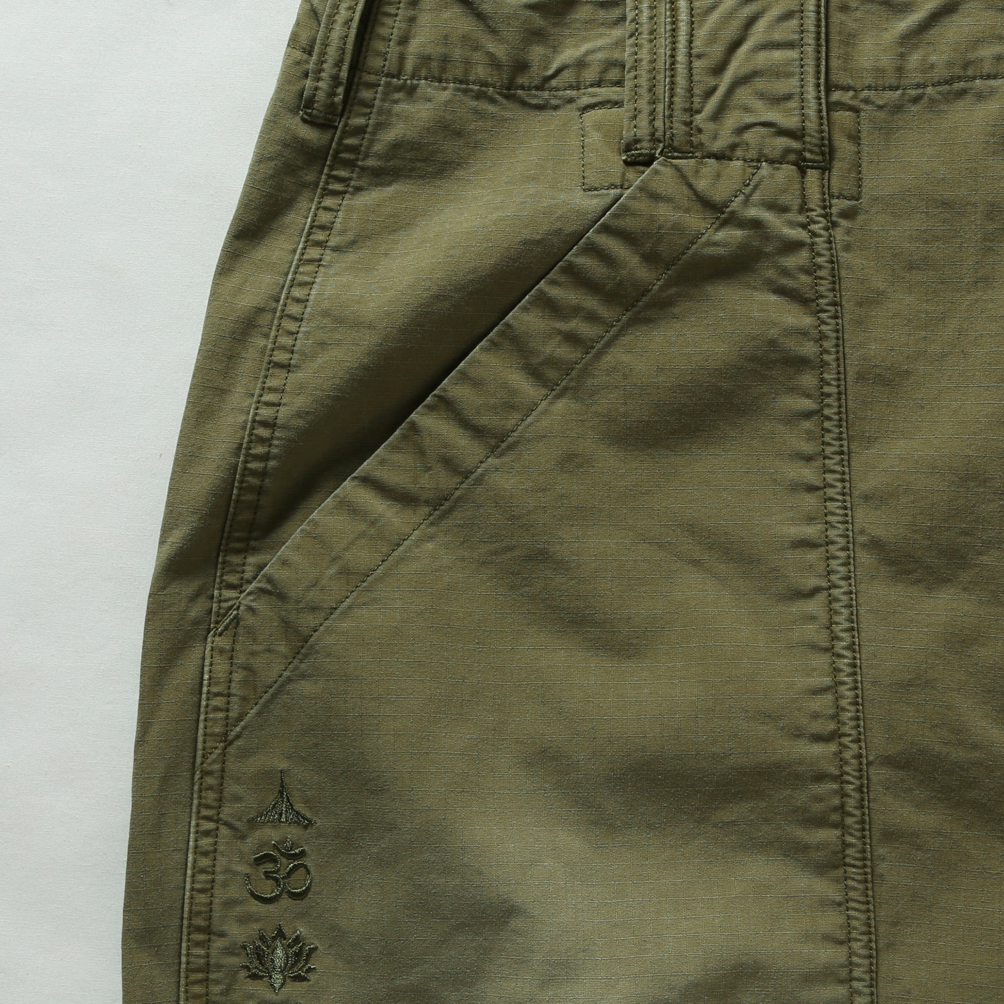 Liberaiders / GARMENTDYED RIPSTOP SARROUEL PANTS