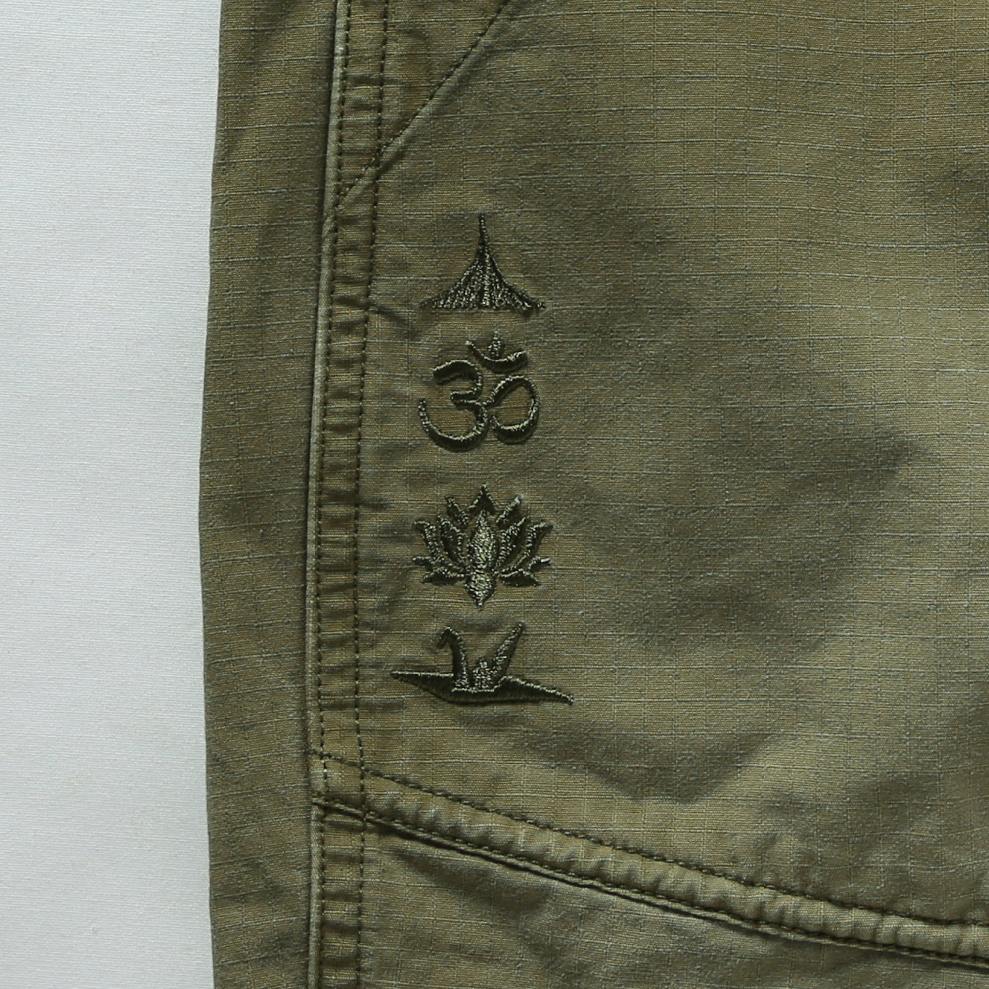 Liberaiders / GARMENTDYED RIPSTOP SARROUEL PANTS