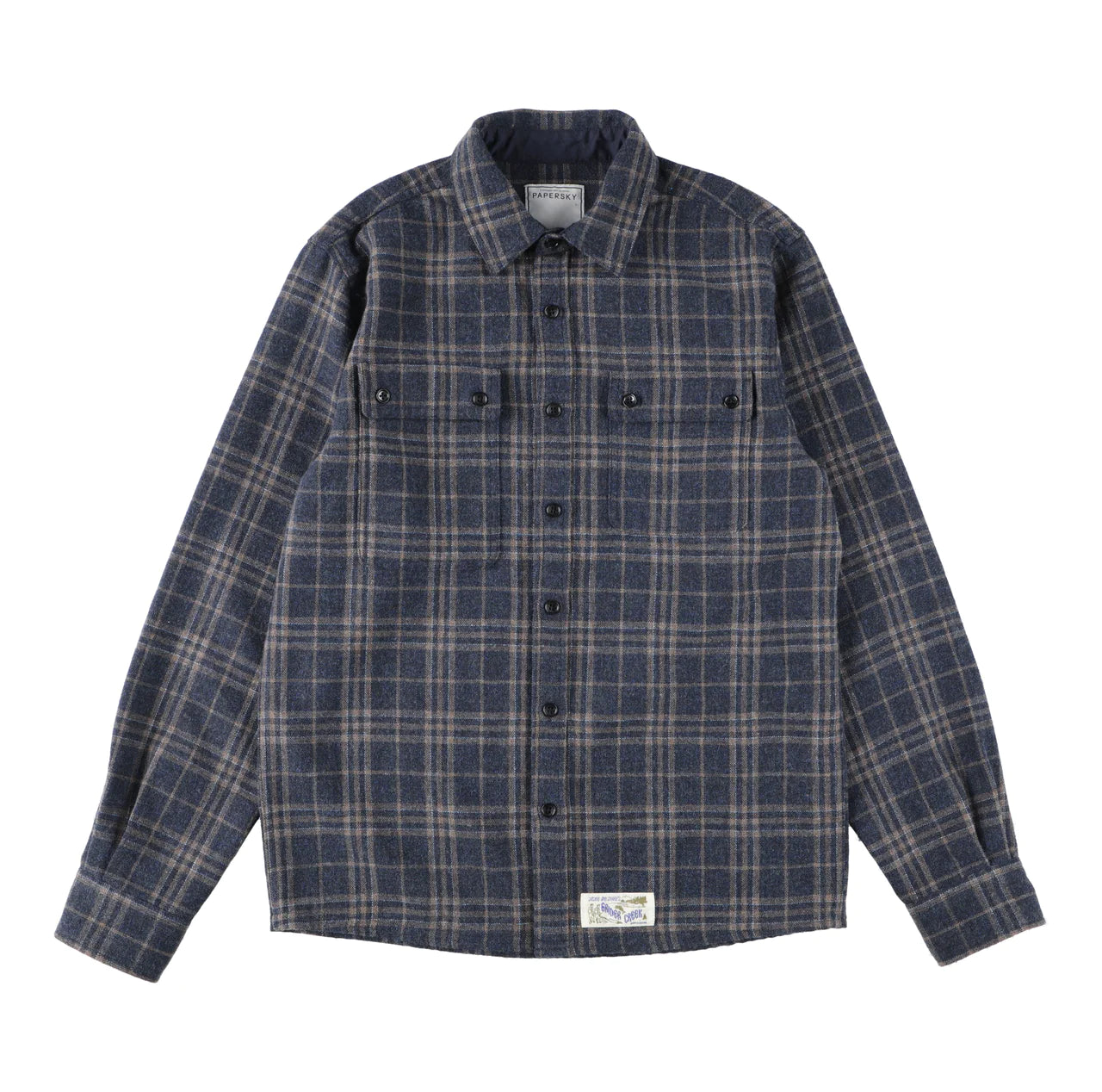 PAPERSKY / CORMORANT WOOL SHIRT 2023入荷