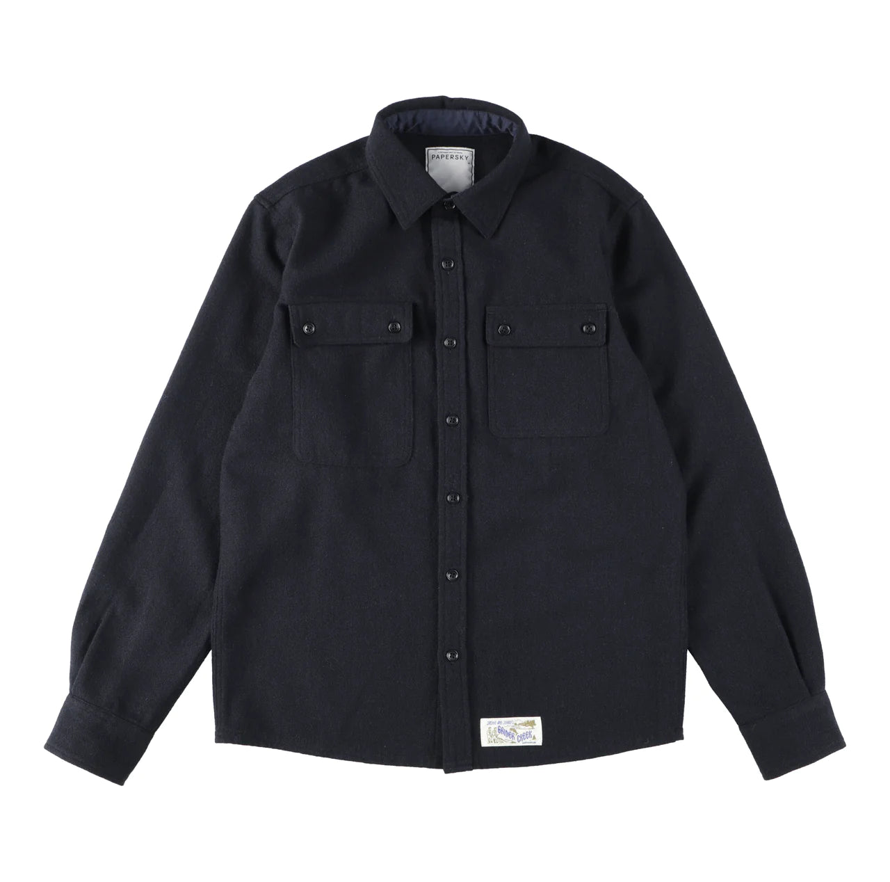 PAPERSKY / CORMORANT WOOL SHIRT 2023入荷