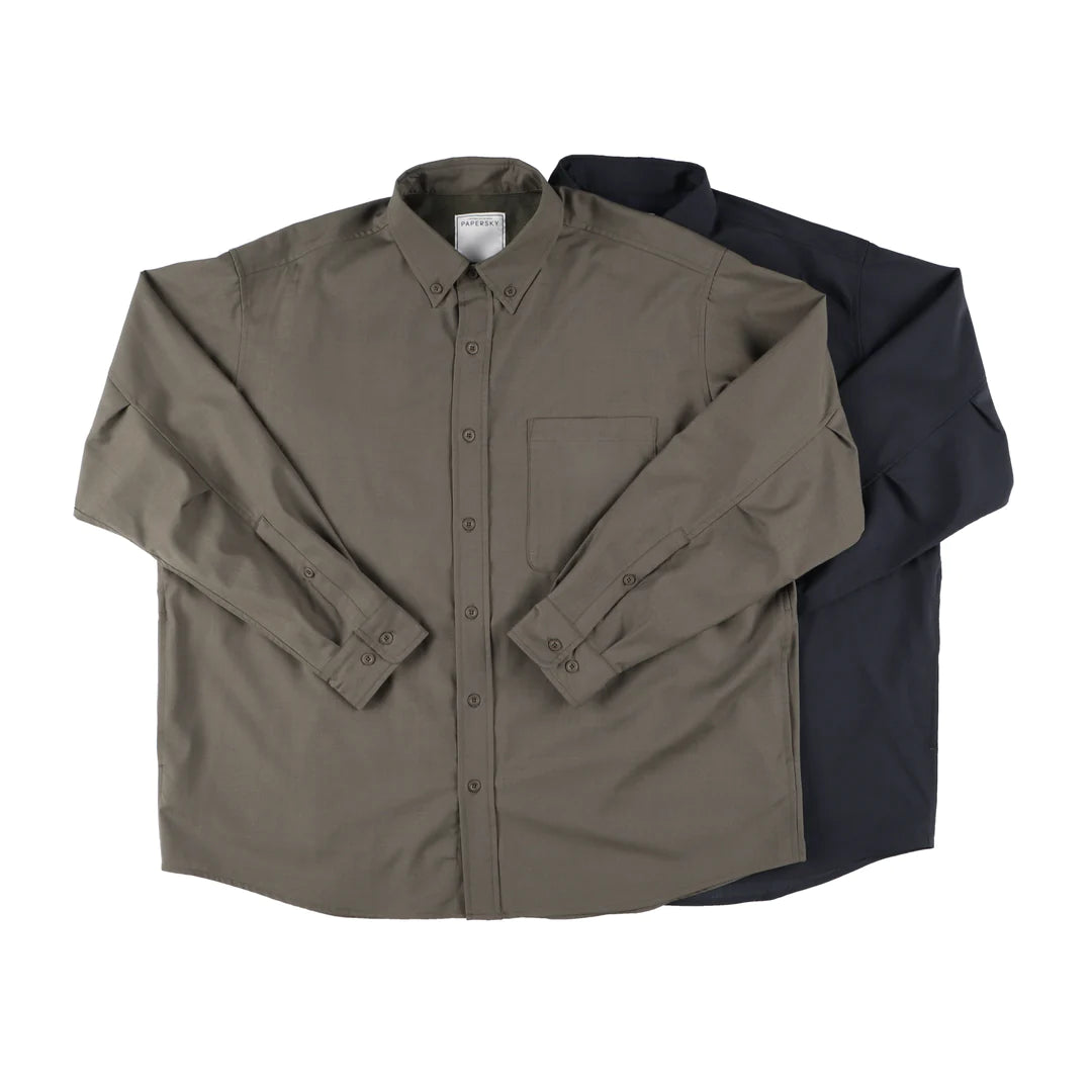 PAPERSKY / HIKE&BIKE MERINO BIG SHIRT