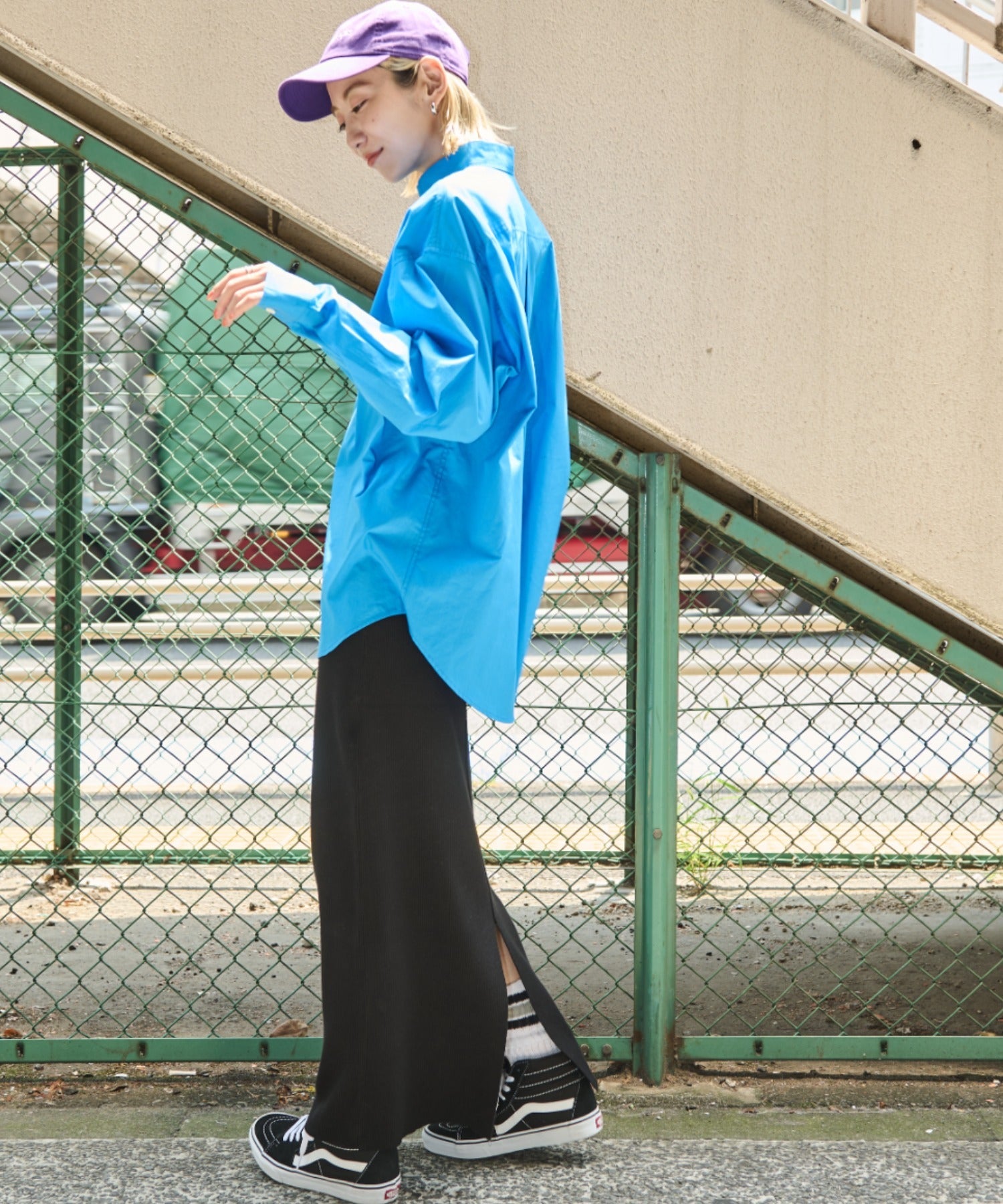 Auntierosa Holiday / リブニットナロースカート