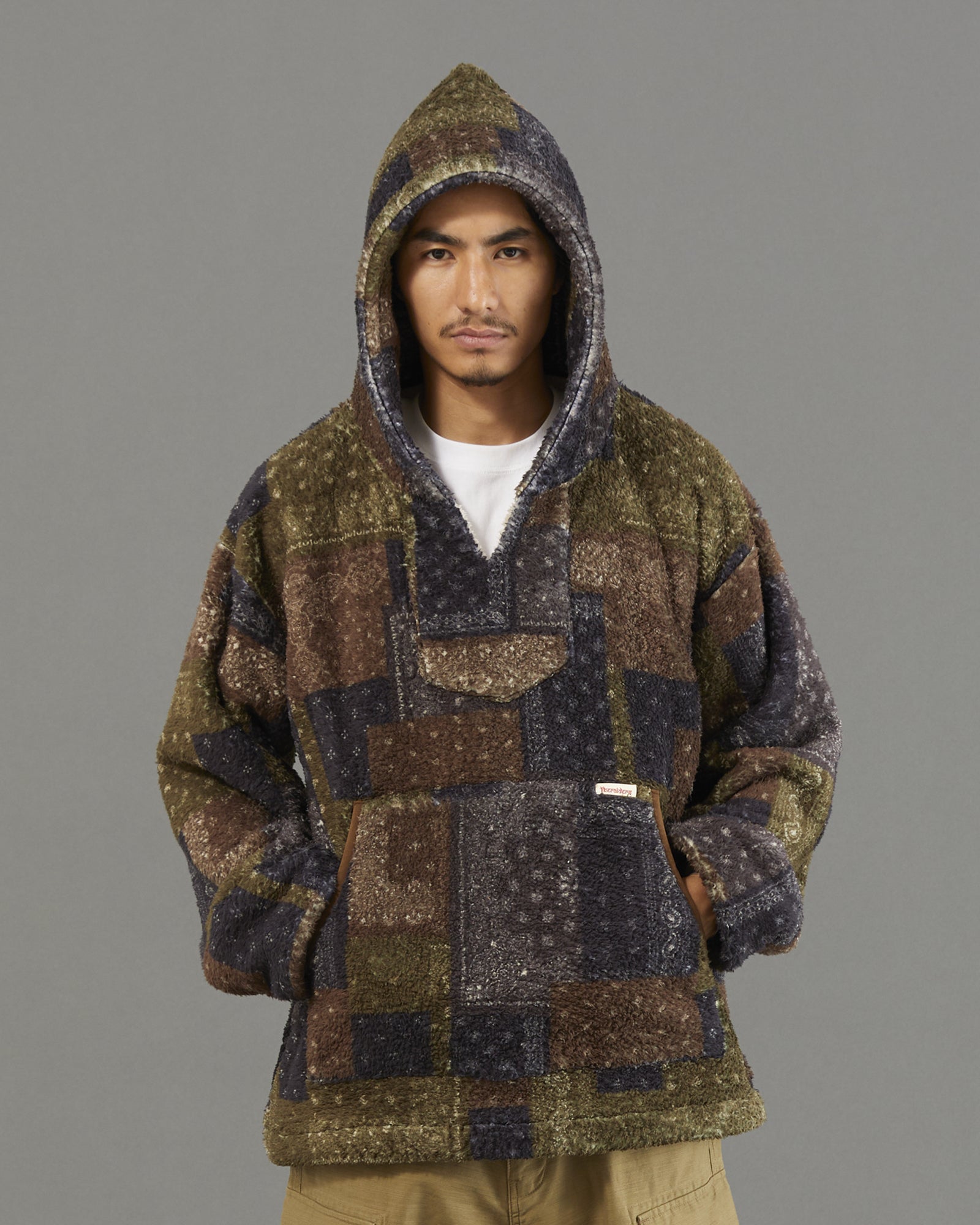 Liberaiders / BANDANA PILE FLEECE HOODIE