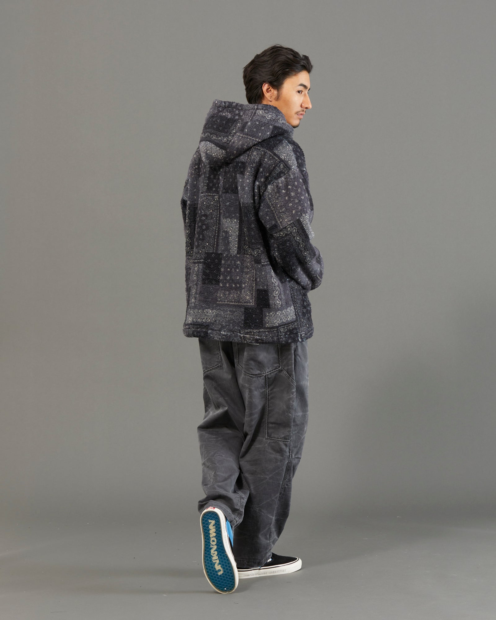 Liberaiders / BANDANA PILE FLEECE HOODIE