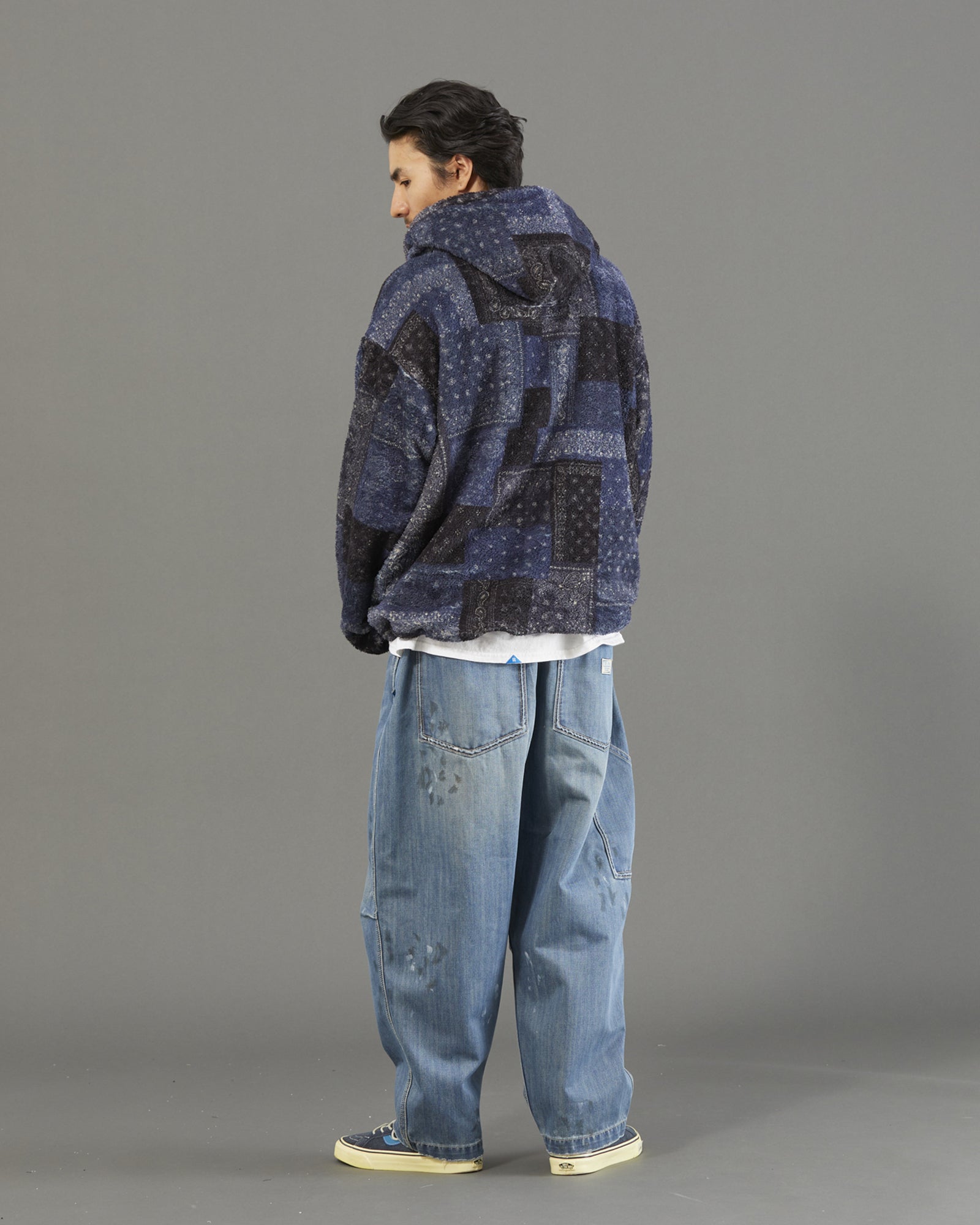 Liberaiders / BANDANA PILE FLEECE HOODIE