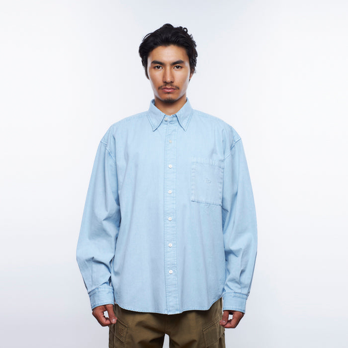Liberaiders / GARMENT DYED OXFORD SHIRT