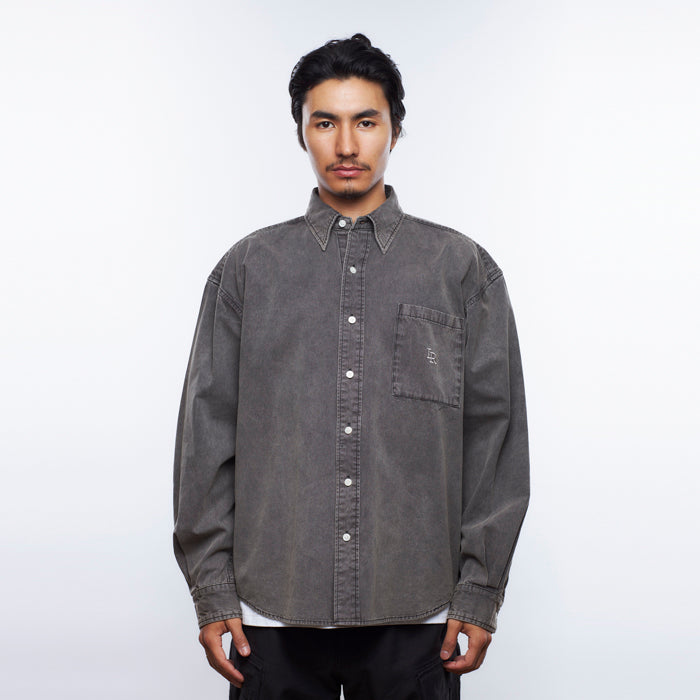 Liberaiders / GARMENT DYED OXFORD SHIRT