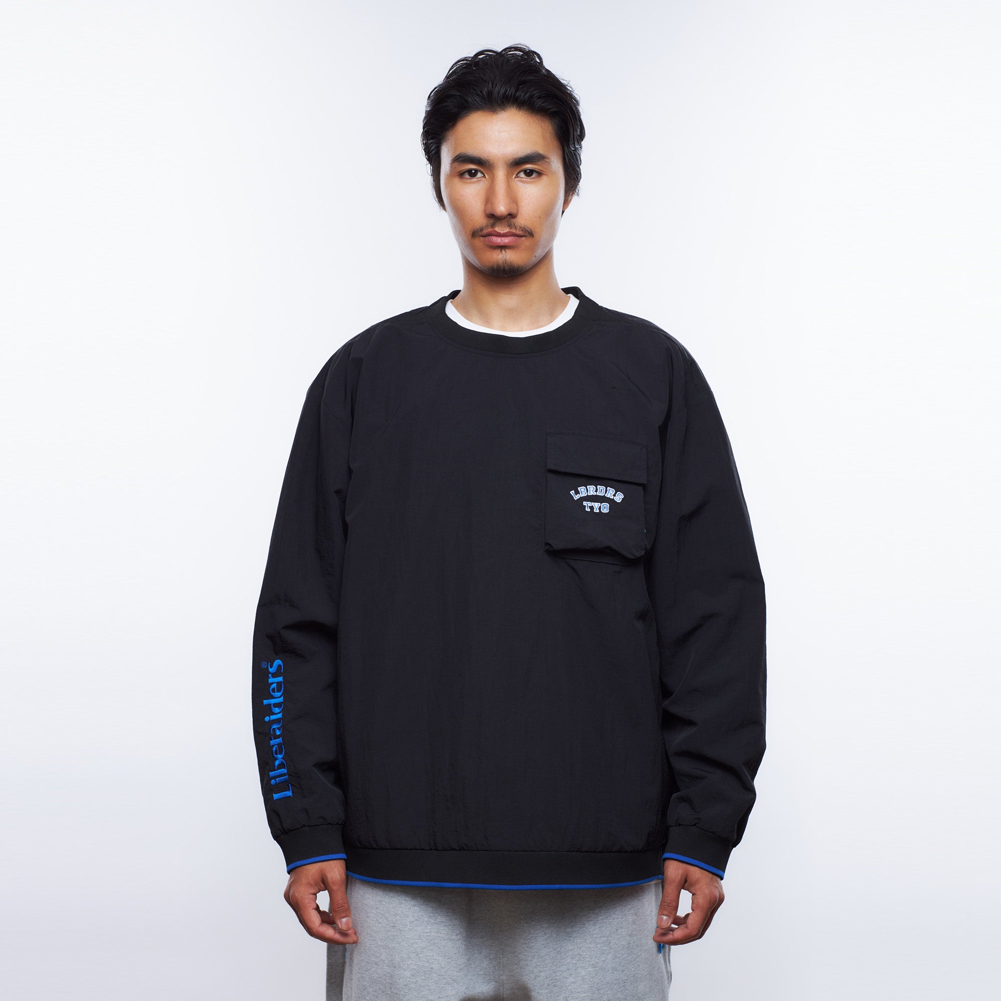 Liberaiders / LR NYLON CREWNECK