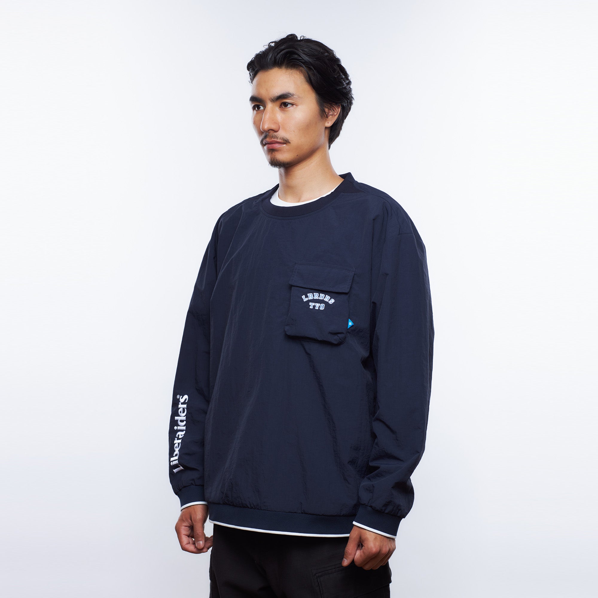Liberaiders / LR NYLON CREWNECK