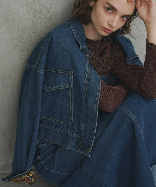 Unitage / short denim jacket