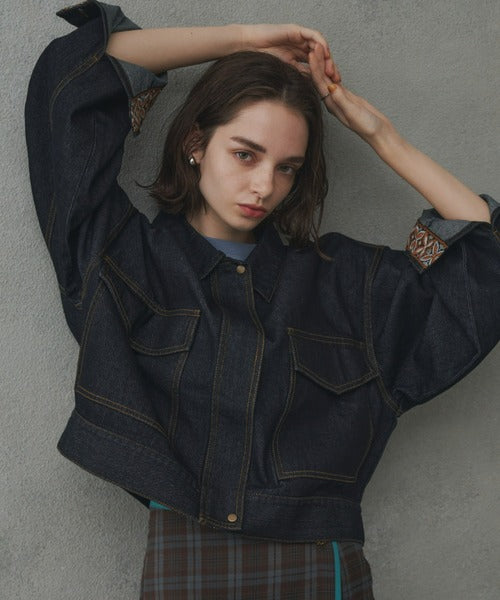 Unitage / short denim jacket